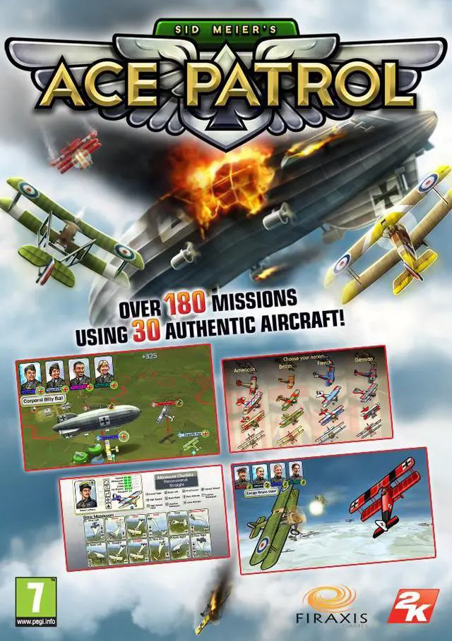 Main image of Sid Meier’s Ace Patrol - PC [Online Game Code]