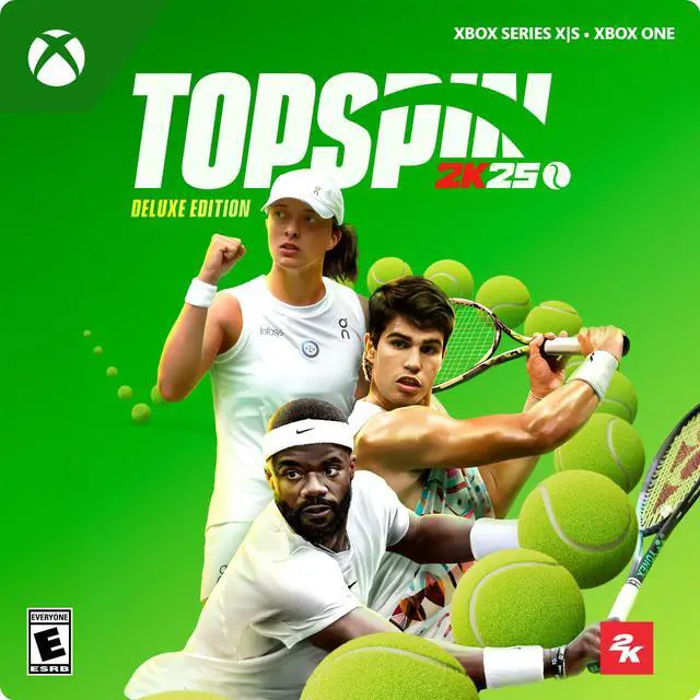 Main image of TopSpin 2K25: Deluxe Edition Xbox Series X|S, Xbox One [Digital Code]