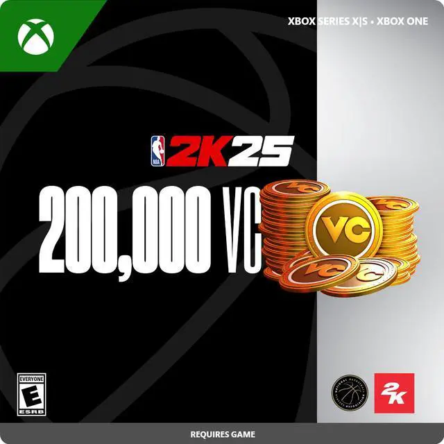 Main image of NBA 2K25: 200,000 Virtual Currency Pack Xbox Series X|S, Xbox One [Digital Code]