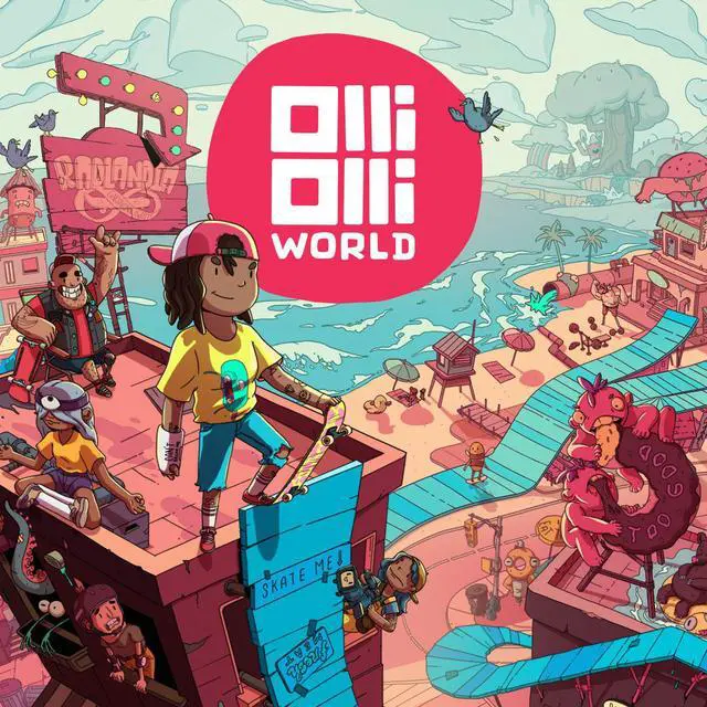 Alt view image 2 of 9 - OlliOlli World - PC [Steam Online Game Code]
