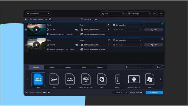 Alt view image 3 of 6 - Movavi Video Suite 2021 Personal License - Download