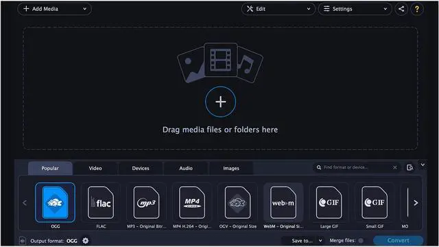Alt view image 2 of 6 - Movavi Video Converter Premium 2021 for Mac Personal license - Download