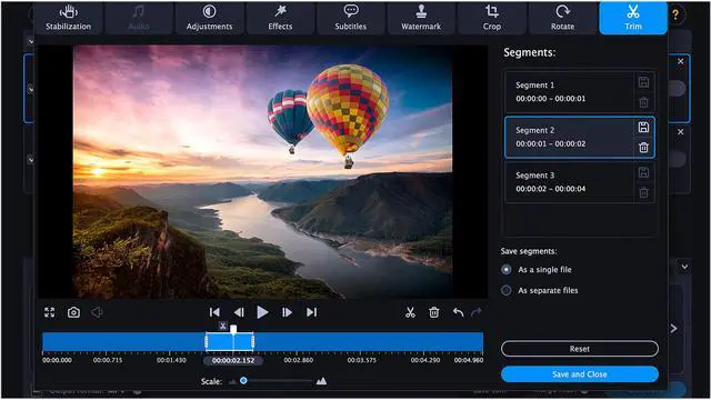 Alt view image 5 of 6 - Movavi Video Converter Premium 2021 for Mac Personal license - Download