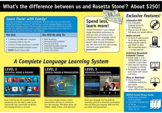 Alt view image 4 of 5 - TOPICS Entertainment Instant Immersion Spanish Family Edition