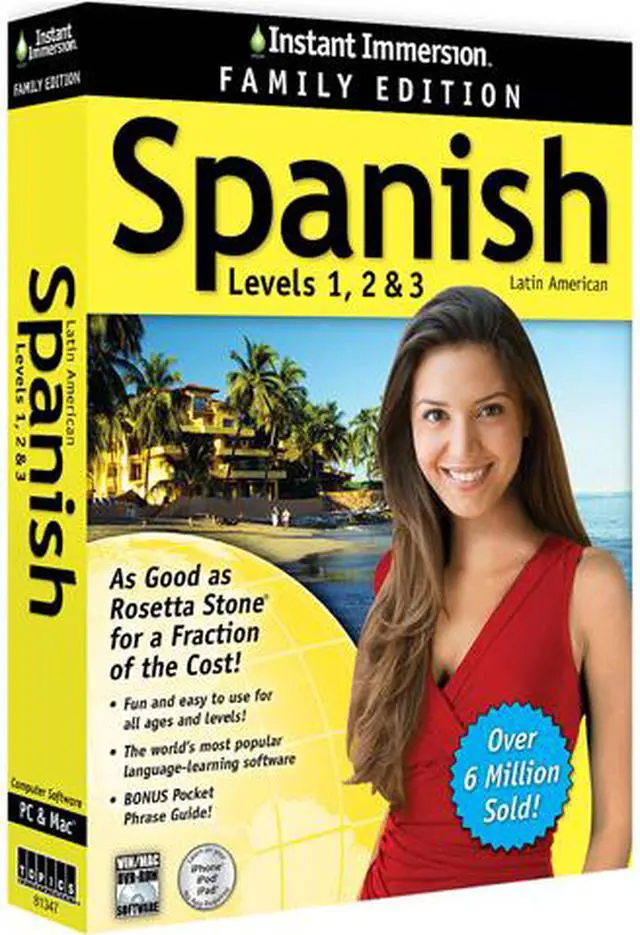 Main image of TOPICS Entertainment Instant Immersion Spanish Family Edition