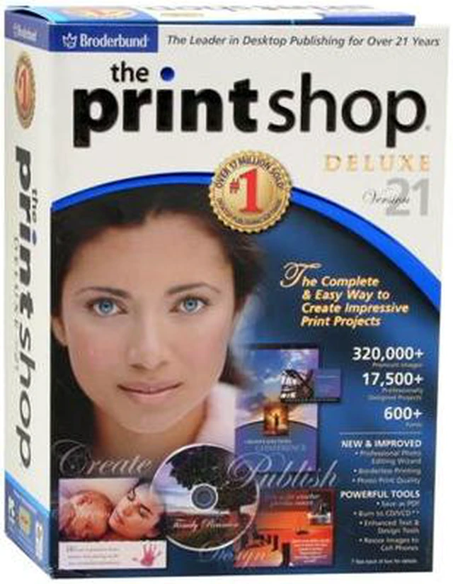 Main image of Broderbund The Print Shop 21 Deluxe