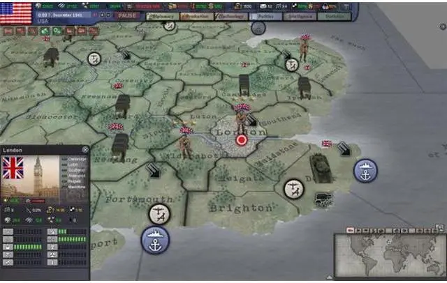 Alt view image 13 of 20 - Hearts of Iron 3 PC Game