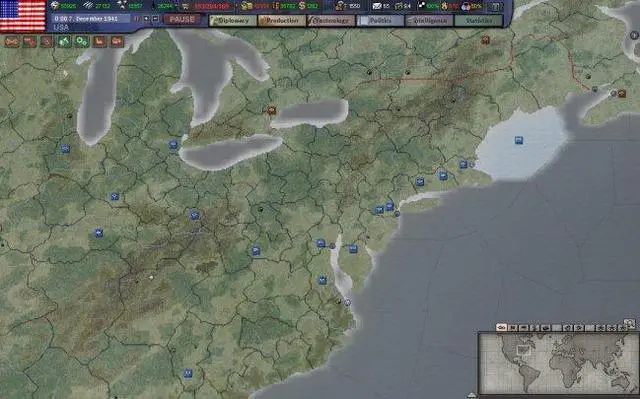 Alt view image 15 of 20 - Hearts of Iron 3 PC Game