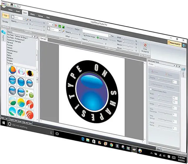 Alt view image 2 of 5 - SummitSoft Logo Design Studio Pro - Download