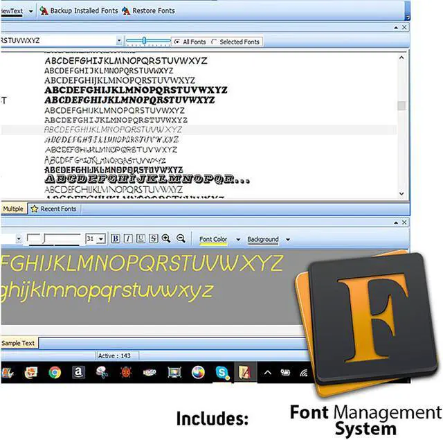 Alt view image 4 of 5 - SummitSoft Creative Fonts Collection - Download