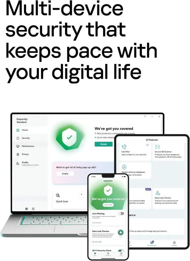 Alt view image 5 of 6 - Kaspersky Standard 5 User - 1 Year Subscription [Digital Code]