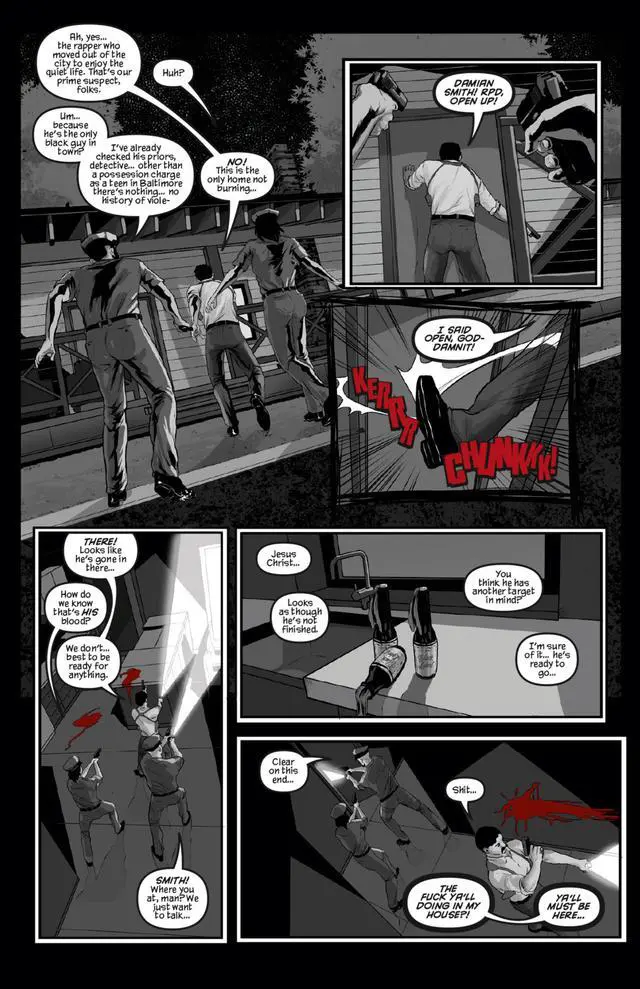 Alt view image 4 of 5 - Hatred: Black Label - comic book - PC [Steam Online Game Code]