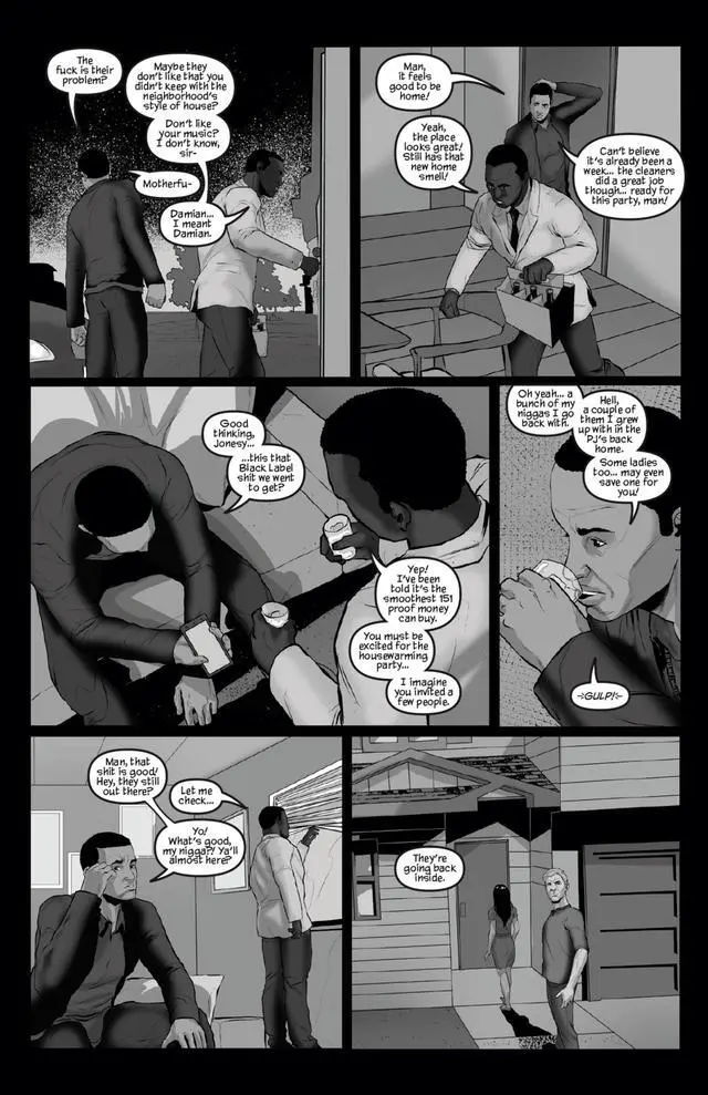 Alt view image 5 of 5 - Hatred: Black Label - comic book - PC [Steam Online Game Code]