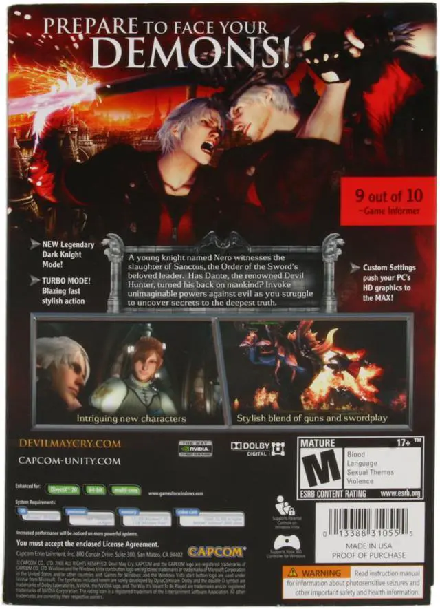 Alt view image 2 of 19 - Devil May Cry 4 PC Game