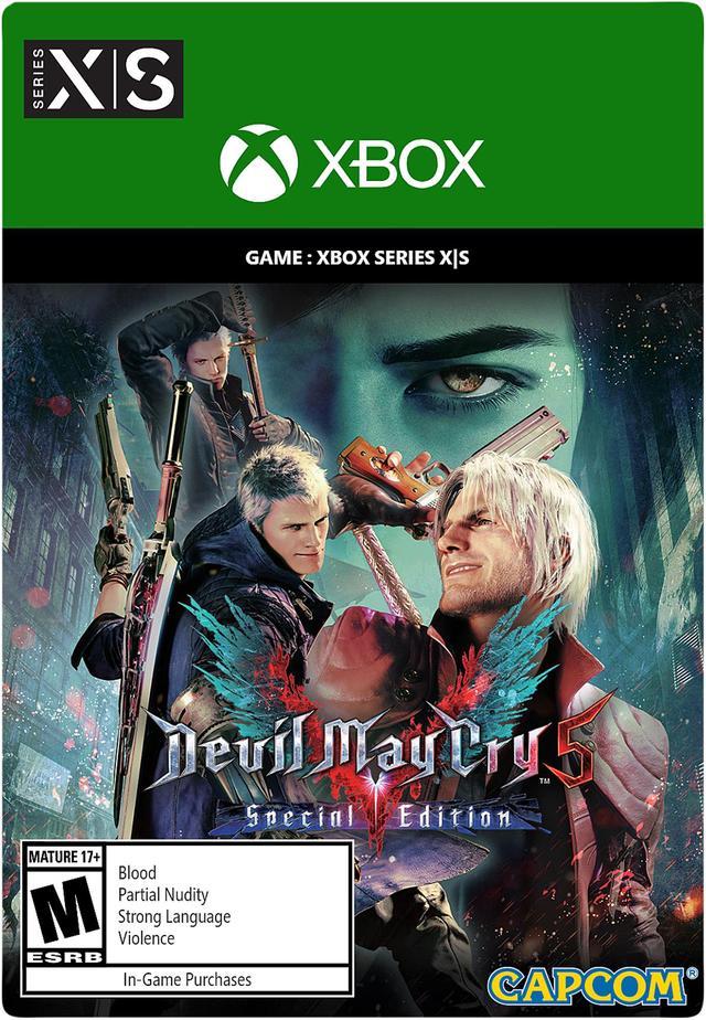 Devil May Cry 5: Special Edition en Xbox Series X vs PlayStation 5