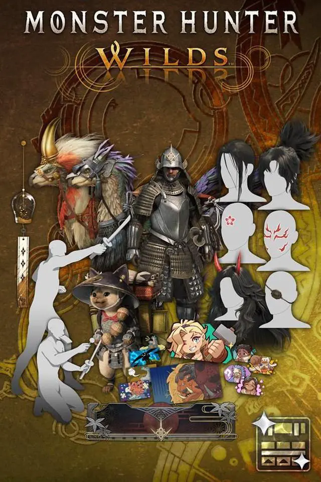 Main image of Monster Hunter Wilds Deluxe Pack - PC [Steam Online Game Code]
