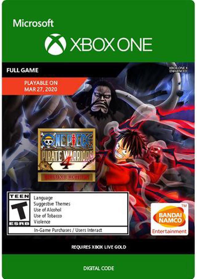 ONE PIECE: PIRATE WARRIORS 4 EDIÇÃO DELUXE XBOX ONE MÍDIA DIGITAL