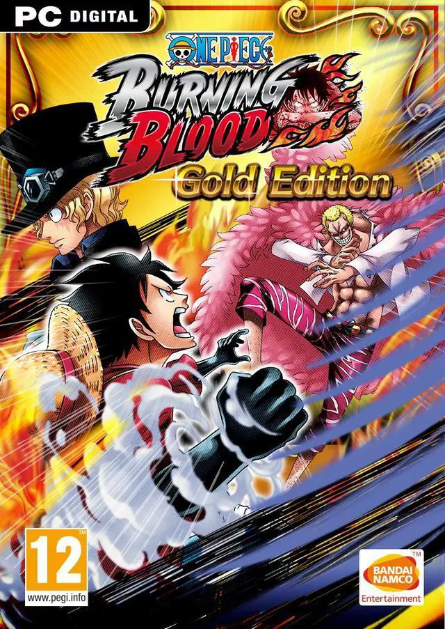 Main image of One Piece Burning Blood - Gold Edition  [Online Game Code]