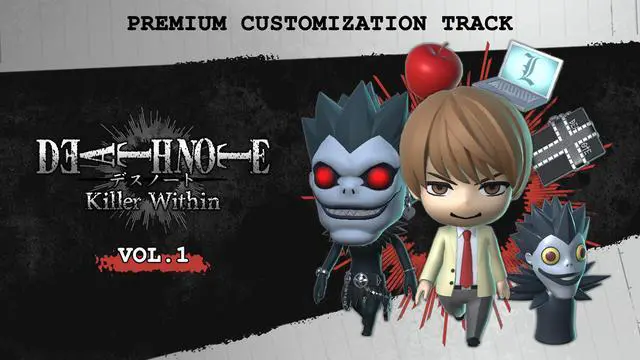 Main image of DEATH NOTE Killer Within - Premium Customization Track Vol. 1 - PC [Steam Online Game Code]