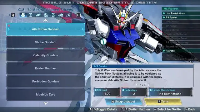 Alt view image 10 of 12 - MOBILE SUIT GUNDAM SEED BATTLE DESTINY REMASTERED - PC [Steam Online Game Code]