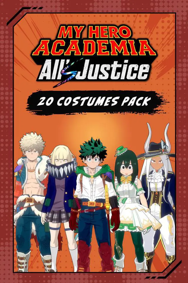 MY HERO ACADEMIA: All’s Justice - 20 Costumes Pack - PC [Steam Online Game Code]