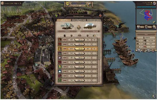 Alt view image 3 of 5 - Patrician IV: Rise of a Dynasty [Online Game Code]