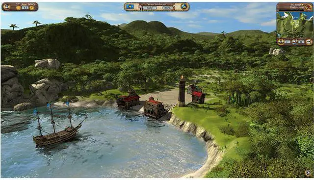 Alt view image 3 of 5 - Port Royale 3: Dawn of Pirates DLC [Online Game Code]