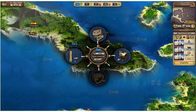Alt view image 4 of 5 - Port Royale 3: Dawn of Pirates DLC [Online Game Code]