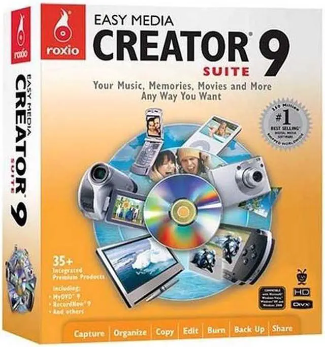 Main image of Roxio Easy Media Creator 9 Suite