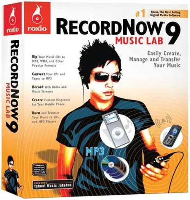 Main image of Roxio RecordNow 9 Music Lab