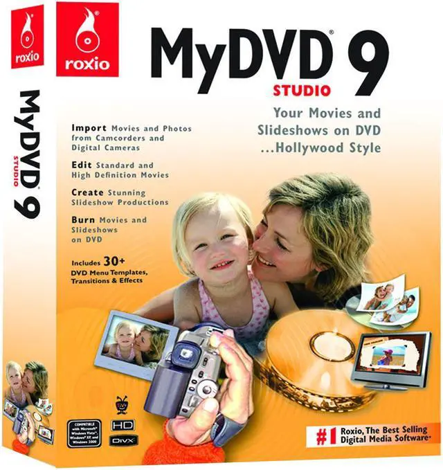 Main image of Roxio MyDVD 9 Studio