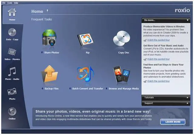 Alt view image 4 of 18 - Roxio Creator 2009 - Mini Box