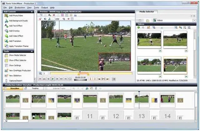 Alt view image 11 of 18 - Roxio Creator 2009 - Mini Box