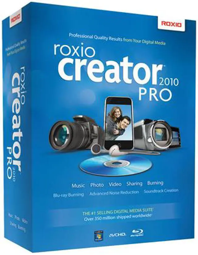 Main image of Roxio Creator 2010 Pro
