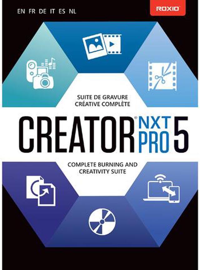 Roxio Creator NXT For Windows (Retail Box)