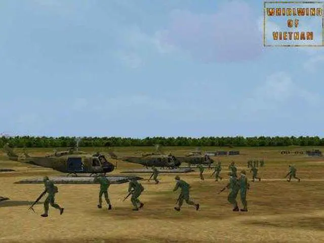 Alt view image 3 of 7 - Whirlwind Over Vietnam PC Game