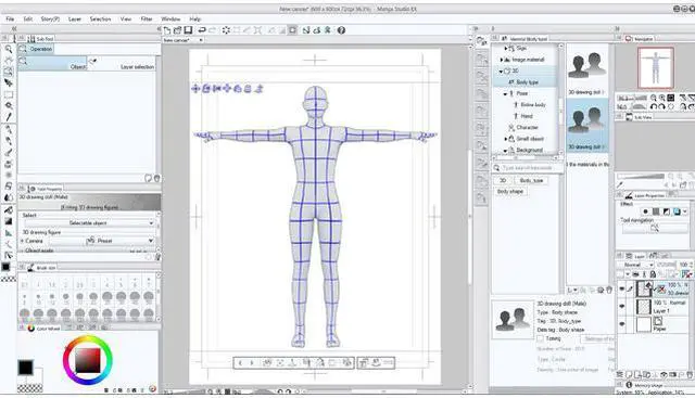 Alt view image 2 of 7 - SmithMicro Manga Studio 5 EX