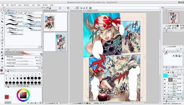 Alt view image 5 of 7 - SmithMicro Manga Studio 5 EX