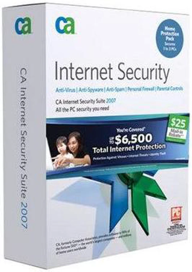 CA Internet Security Suite 2007 Home Protection Pack, 3 Users - Newegg.com