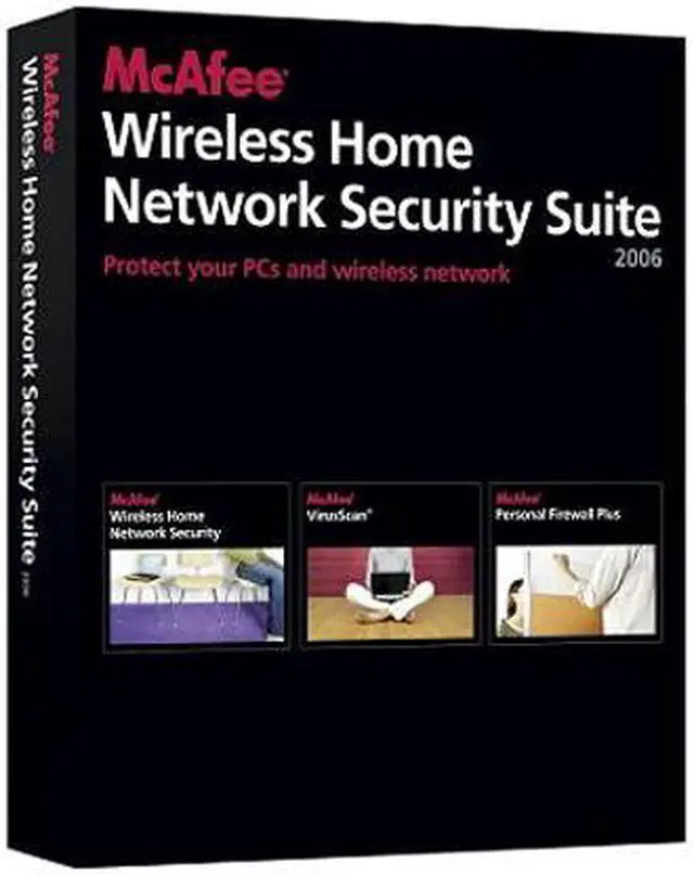 Main image of McAfee Wireless Home Network Security 2006 3 User