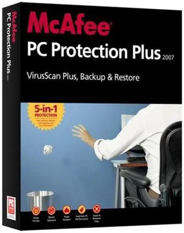 Main image of McAfee PC Protection Plus 2007 3 Users