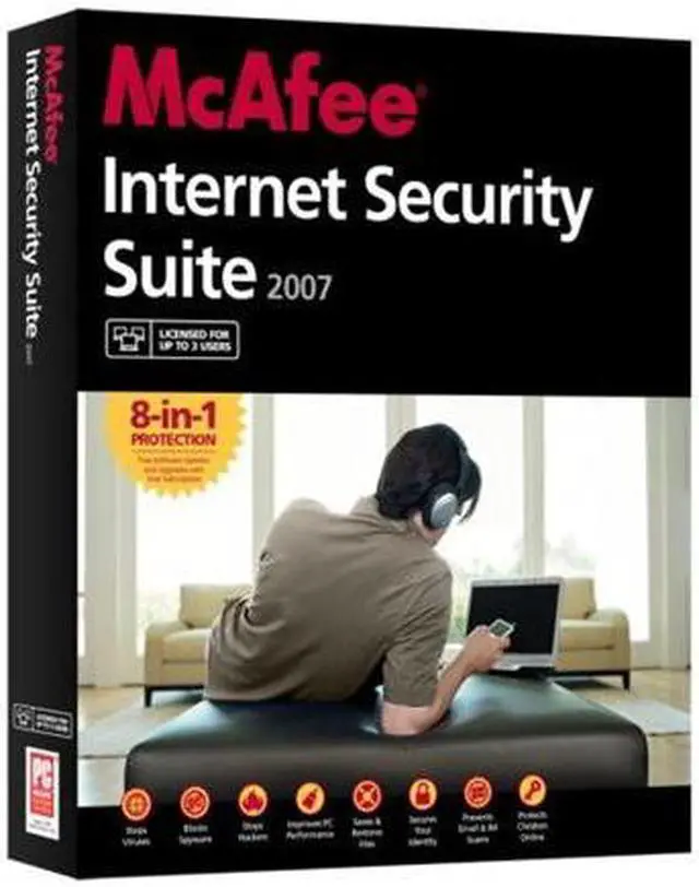 Main image of McAfee Internet Security Suite 2007 3 Users