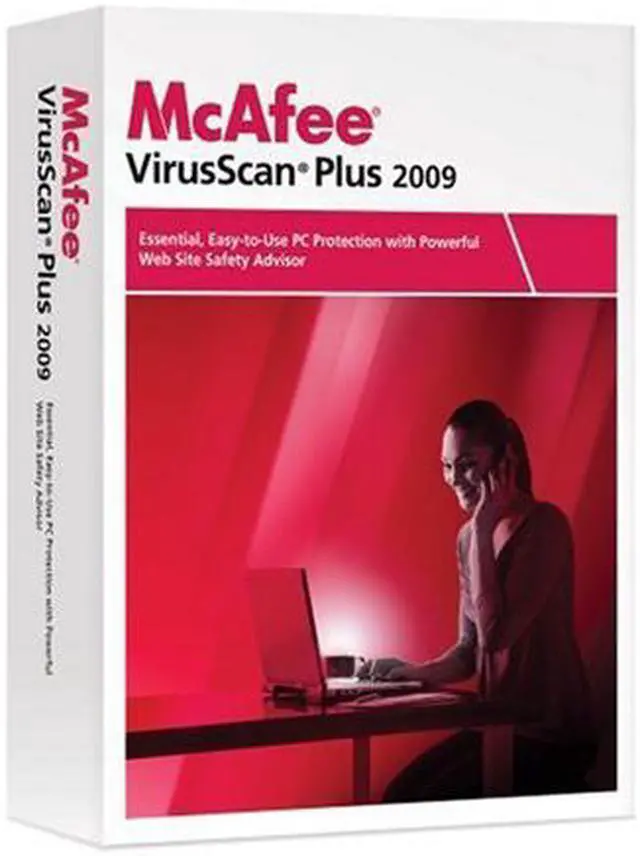 Main image of McAfee VirusScan Plus 2009 3 User