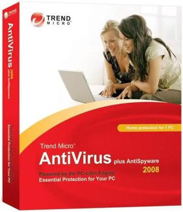 Main image of TREND MICRO AntiVirus plus AntiSpyware 2008 Small Box 1 User