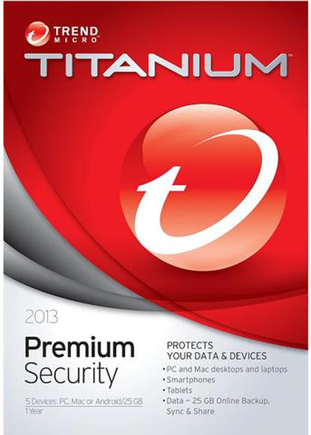 TREND MICRO Titanium Maximum Premium 2013 - 5 PCs - Download - Newegg.com