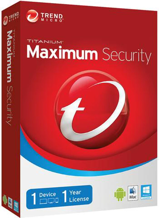 TREND MICRO Titanium Maximum 2014 - 1 PC - Newegg.com