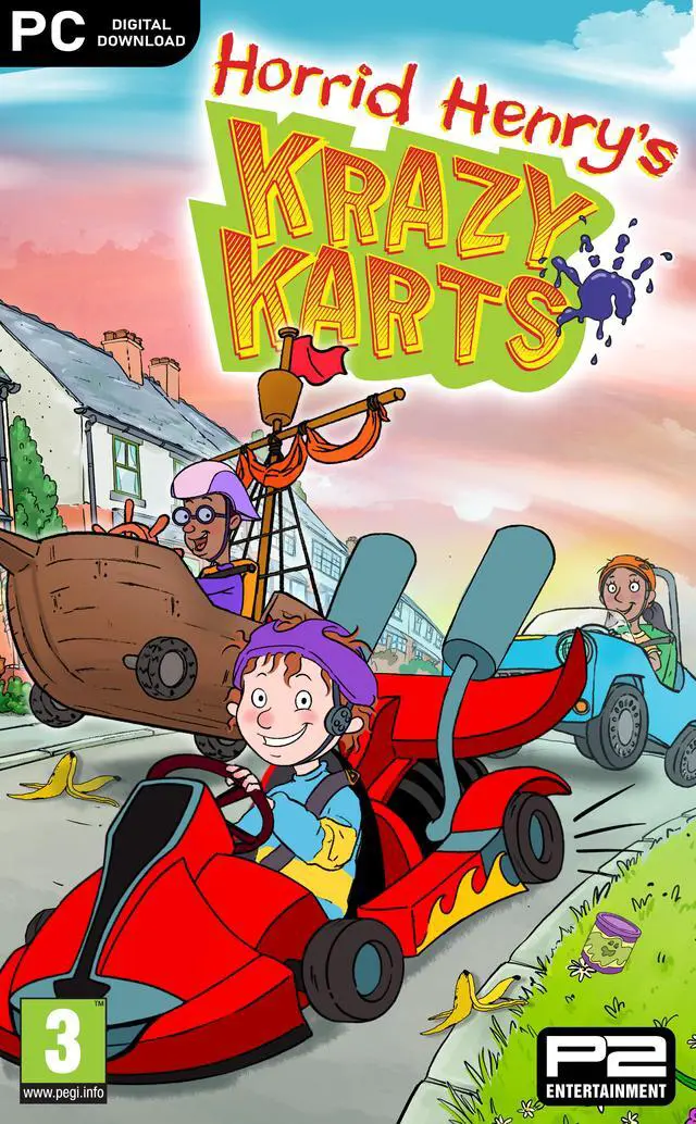 Main image of Horrid Henry's Krazy Karts - PC [Steam Online Game Code]