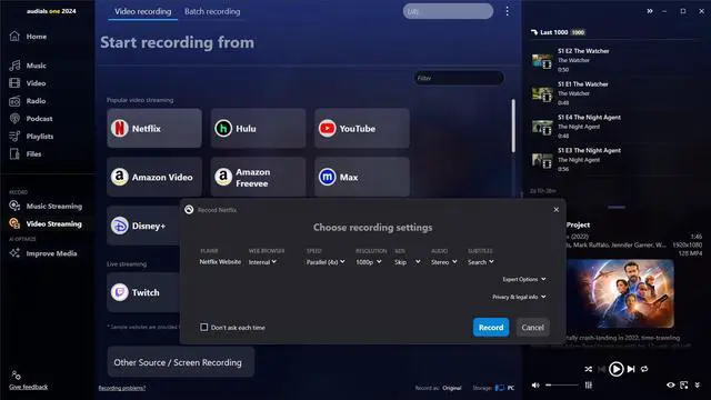 Alt view image 5 of 6 - Audials One 2024