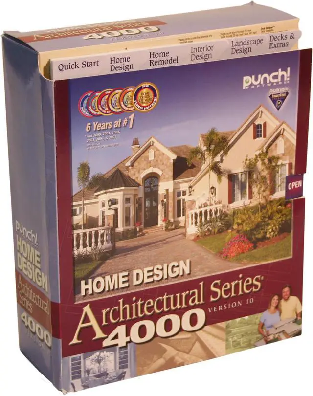 Main image of Punch! Software Home Design Architectural Series 4000 V10
