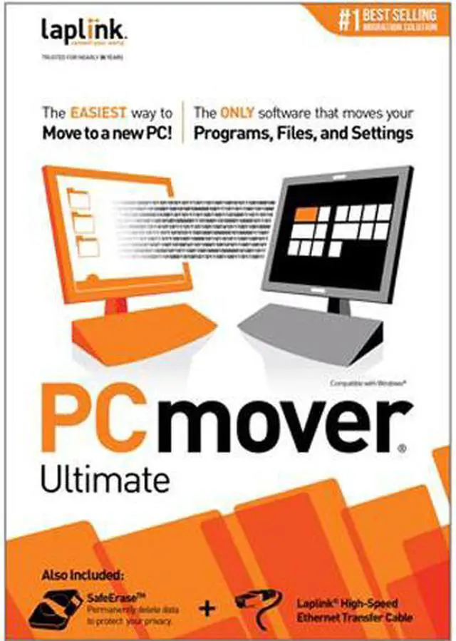 Main image of Laplink PCmover Ultimate - Includes High-Speed Transfer Cable